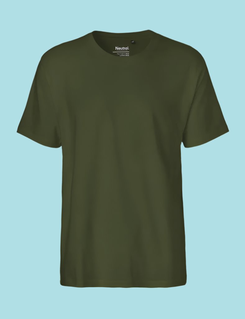 auras7 men classic t-shirt military